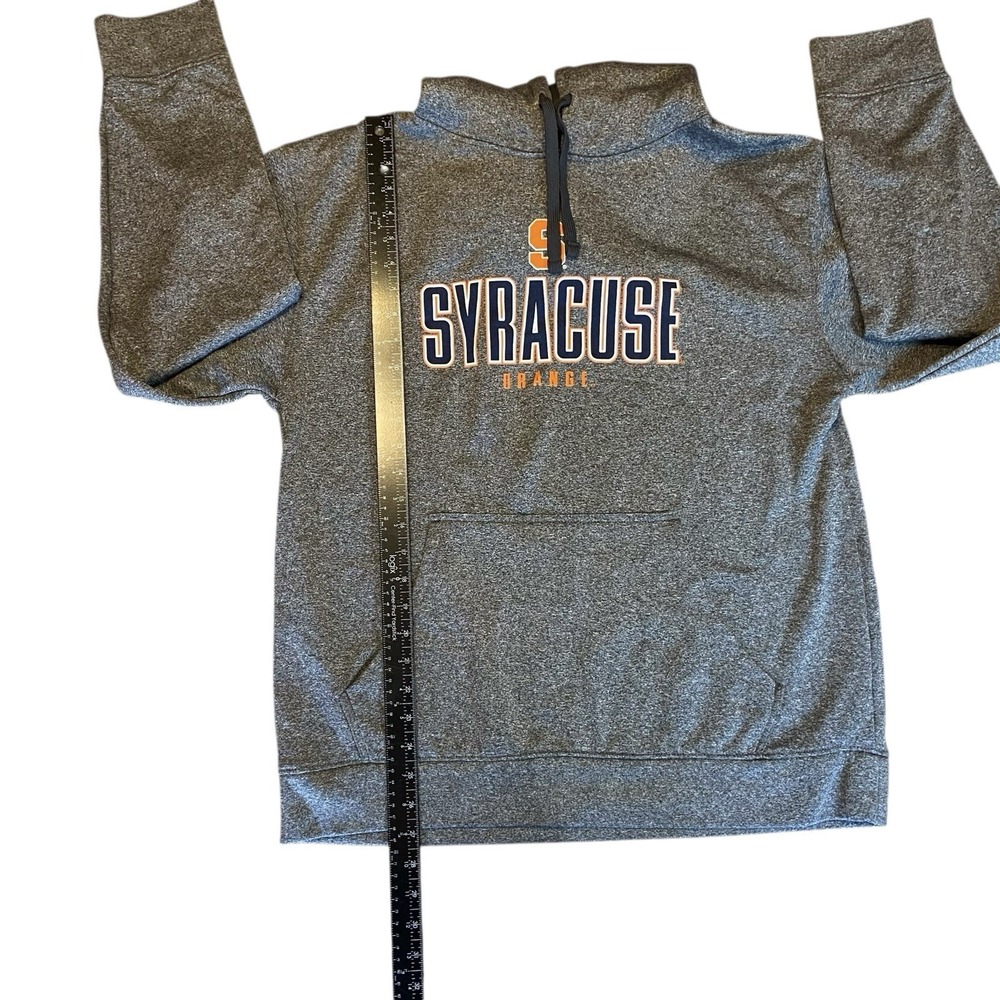 Champion Syracuse Orangemen Hoodie Sweatshirt Collegiate NCAA Dark Grey‎ Size L - Picture 5 of 10